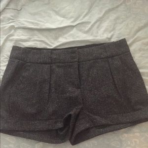 Grey dress shorts
